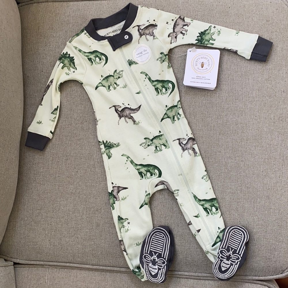 New Burt bees onesie